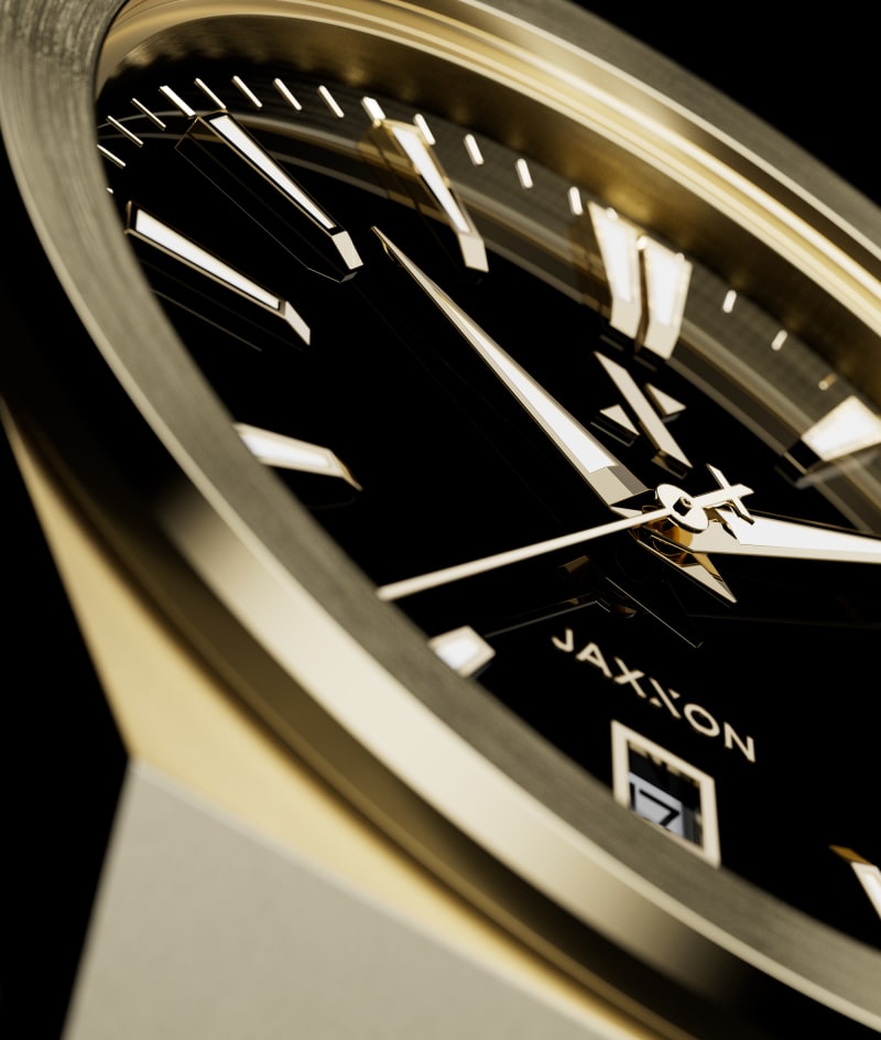 JX3 Watch - Gold & Black - JAXXON