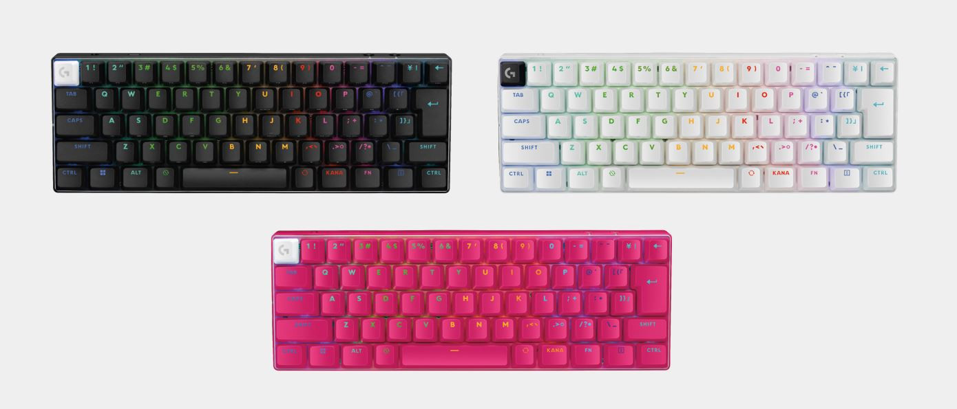 プロ仕様の60%ミニサイズのゲーミングキーボード 「PRO X 60」発売