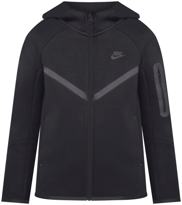 Nike Sportswear Tech Fleece Older Kids' Full-Zip Hoodie (Extended