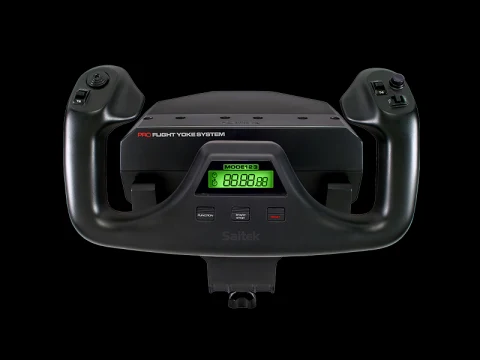 Logitech G 945-000023 Flight Yoke System with Simulation Yoke and