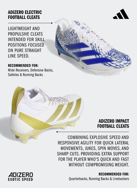 adidas Men's adizero Electric.2 II Football Cleats | Dick's