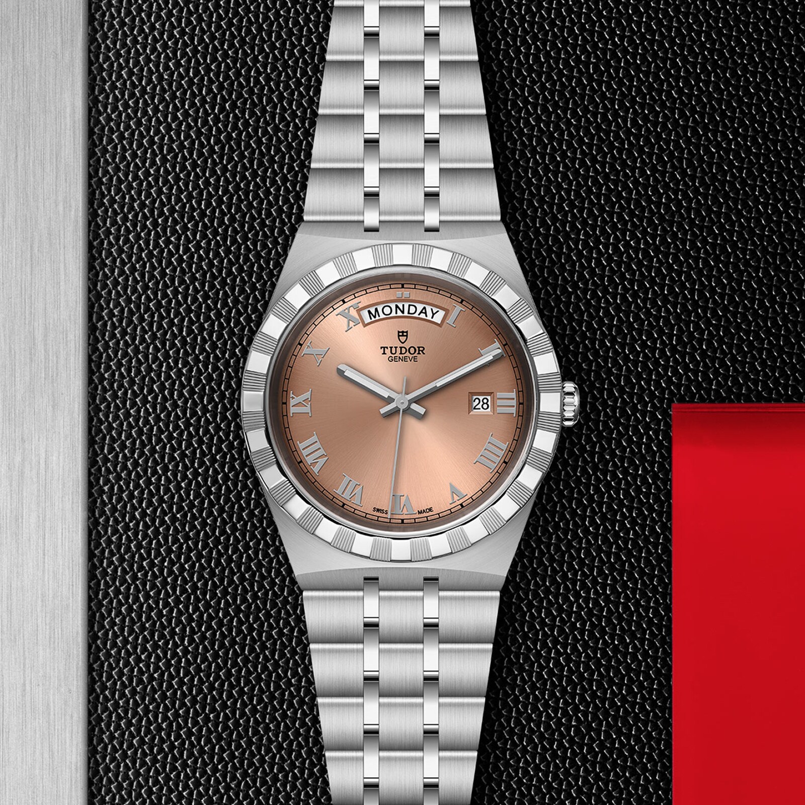 Tudor Royal 41mm Steel Case Salmon Dial M28600-0009 | Mayors