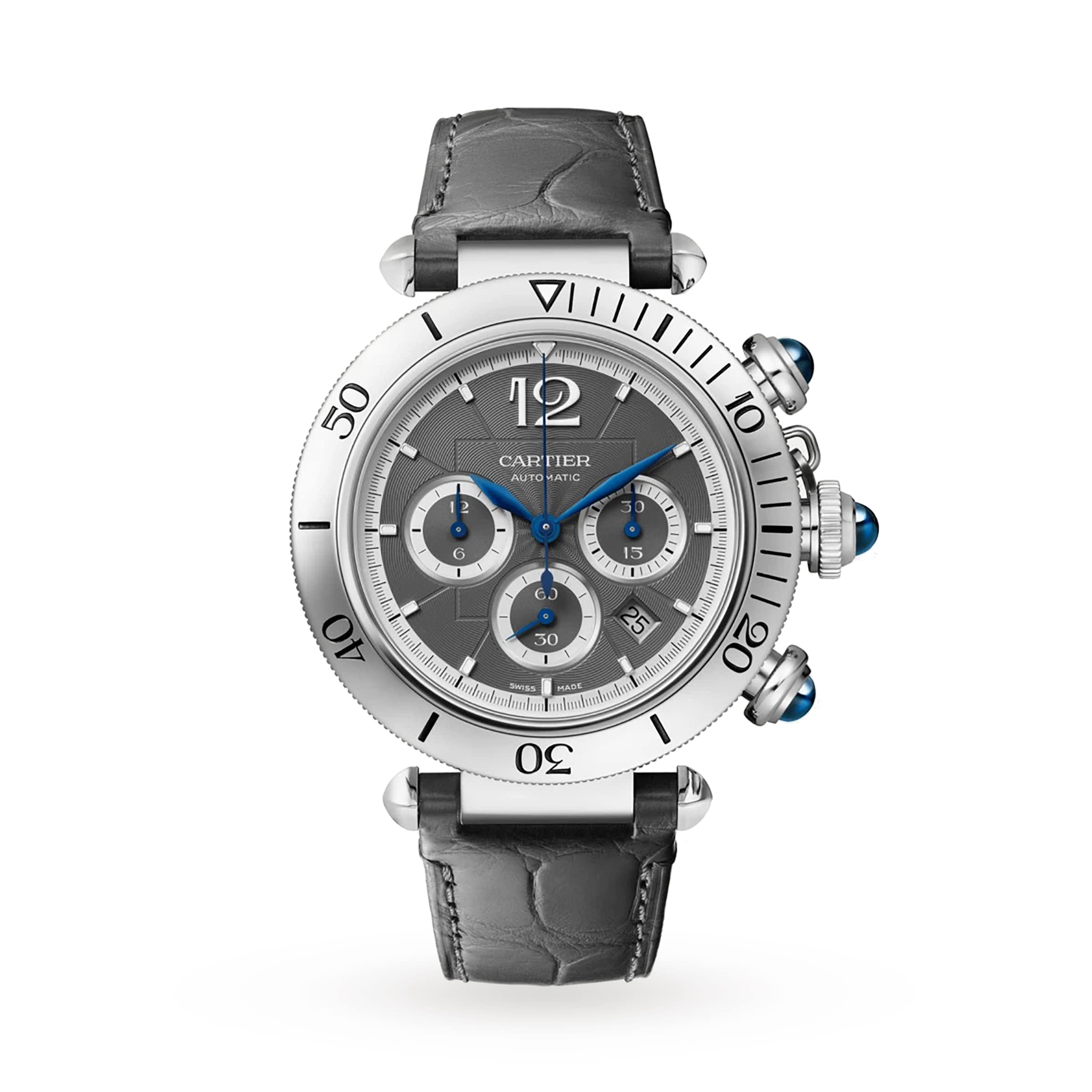 Cartier Pasha De Cartier Watch 41mm, Chronograph, Automatic