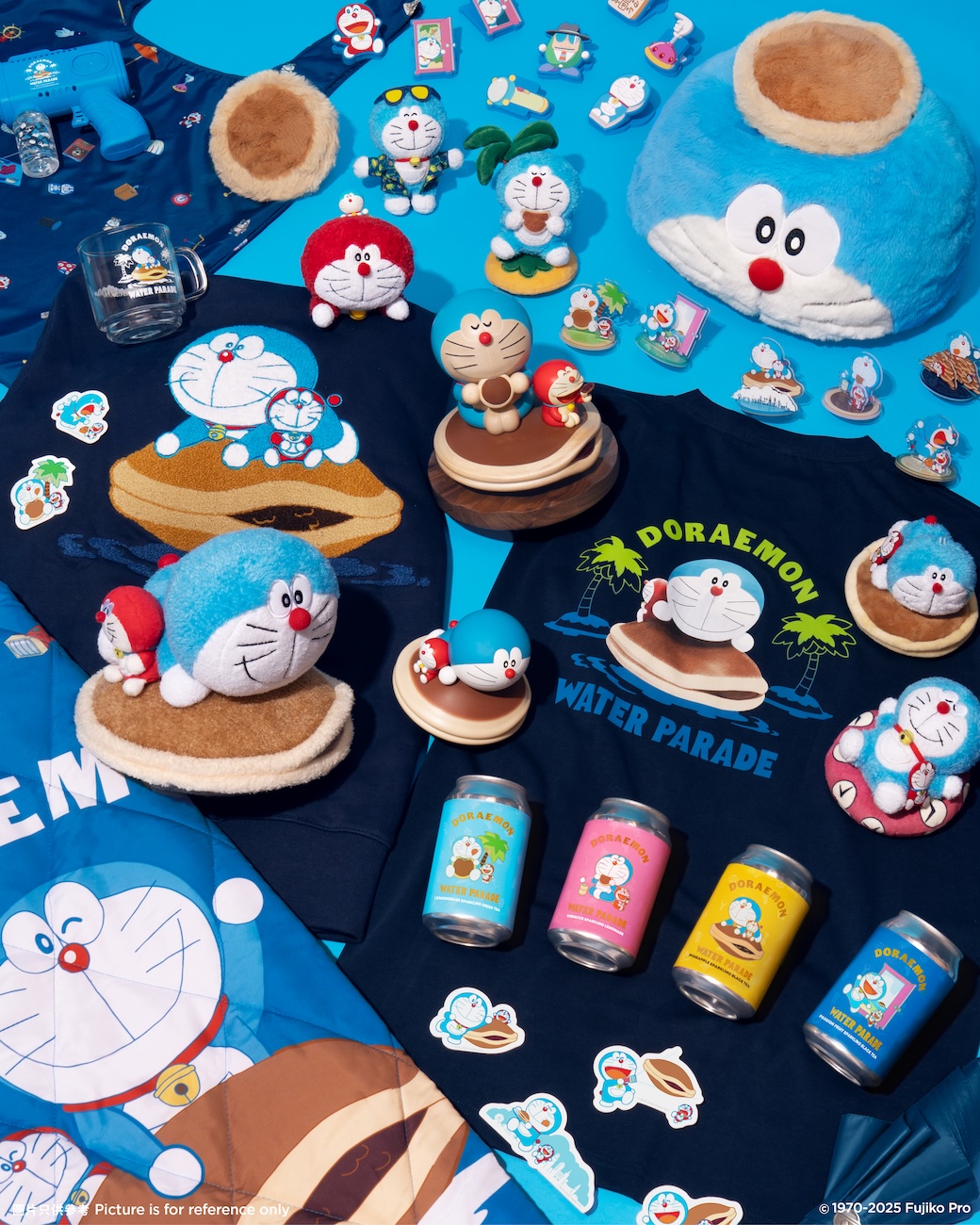 ドラえもんのイベント限定グッズコレクションやオリジナルフードが登場