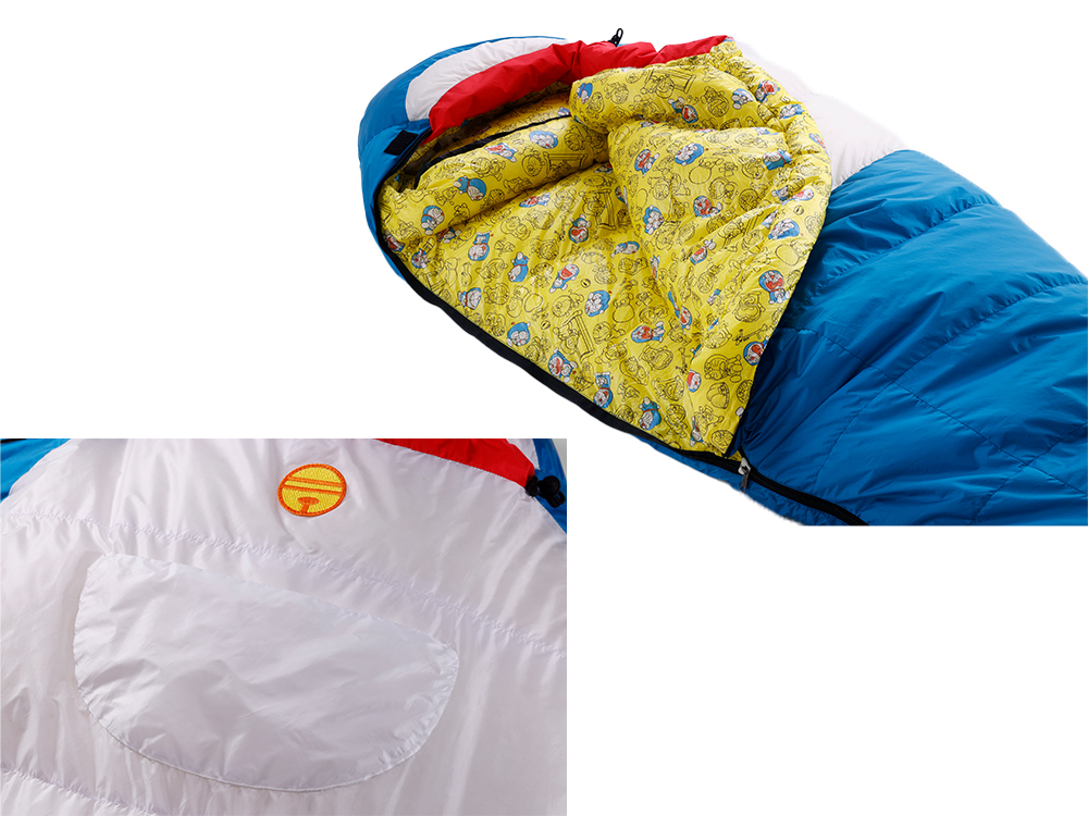 ドラえもん寝袋日本屈指のダウンメーカー「NANGA」から発売