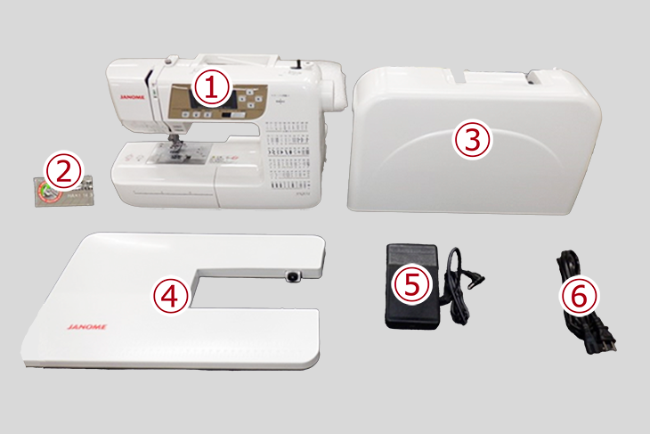 JANOME ジャノメ コンピューターミシン JN831 フットコントローラー