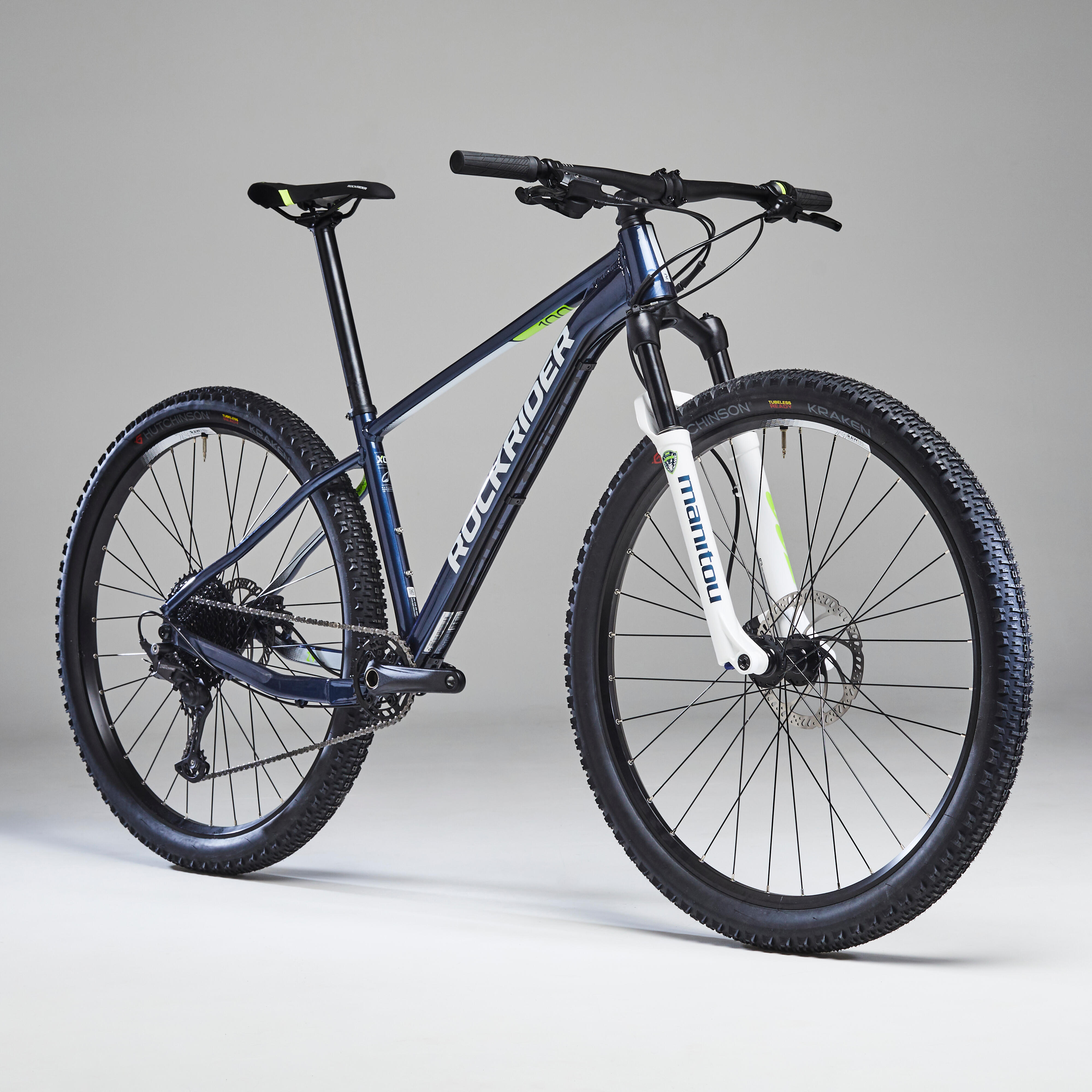 Hardtail Shimano Deore Mountain Bike 29 in - XC 100 - Blue