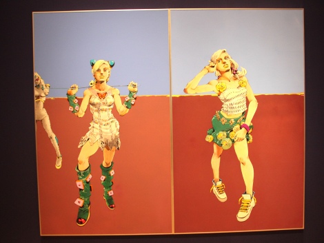 荒木飛呂彦原画展 大阪 キービジュアル 高級複製原画 ディオ DIO