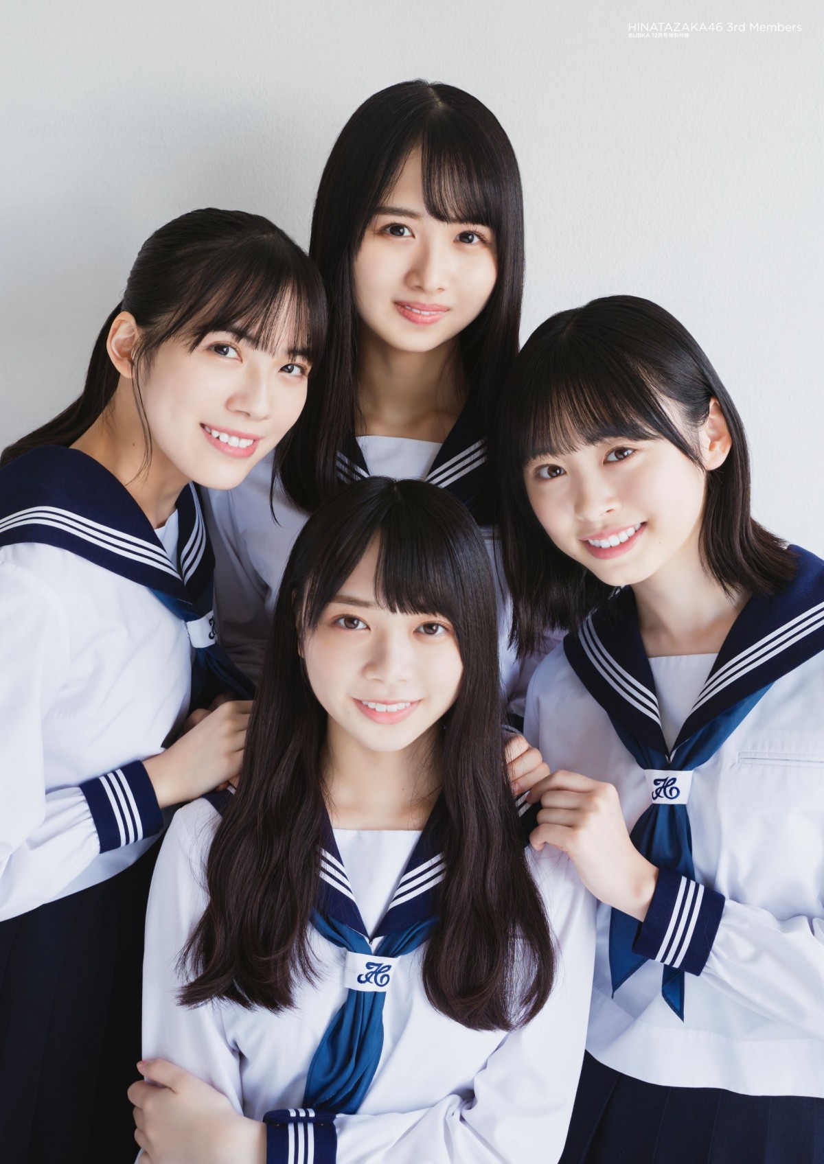 ひなたのみらい”上村ひなの・高橋未来虹・森本茉莉・山口陽世が『BUBKA