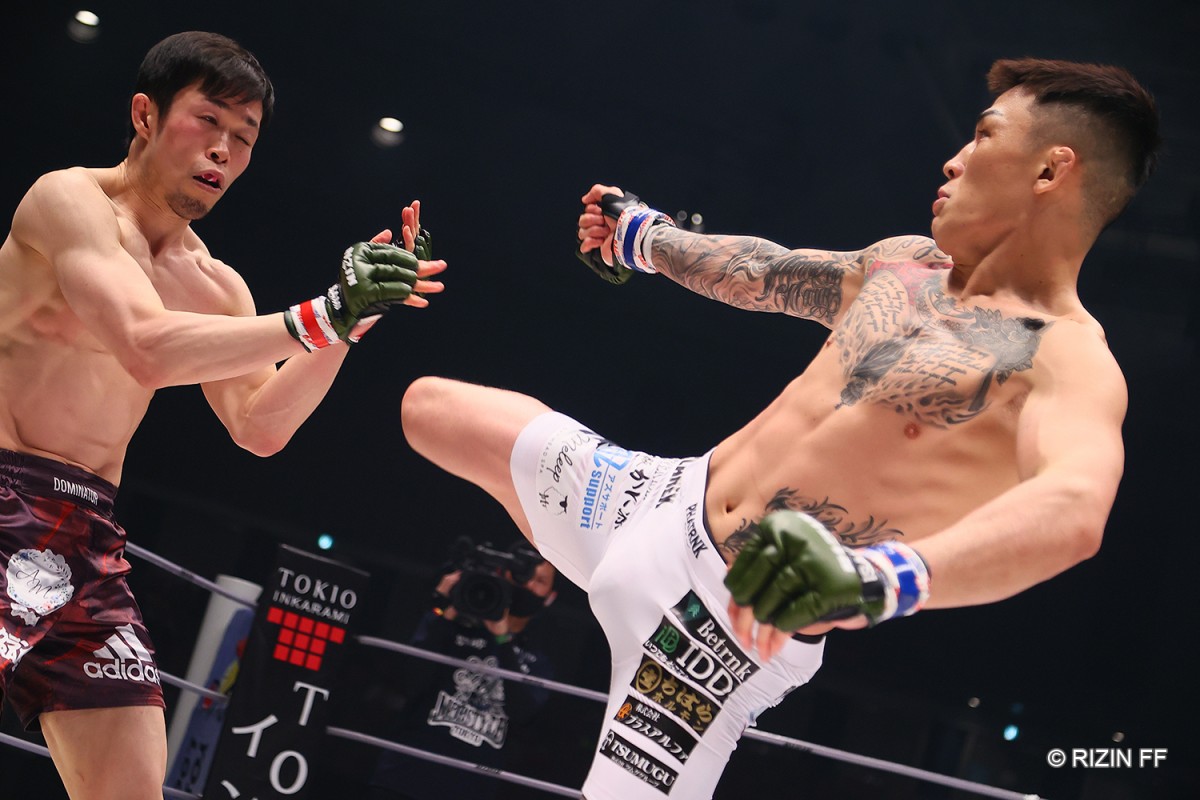 画像・写真 | 【RIZIN.34】弥益ドミネーター聡志、萩原京平に一本勝ち