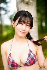 なんばの絶対的エース”NMB48上西怜、3年ぶり『ヤンマガ』表紙の秘蔵