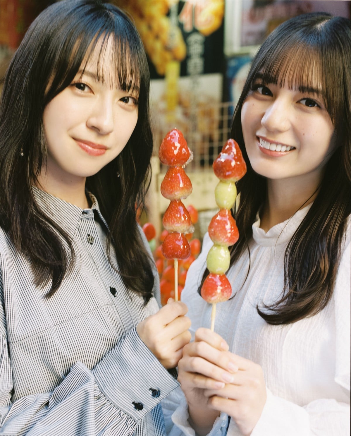 日向坂46“おみそしるコンビ”河田陽菜＆丹生明里、ほっこり対談写真公開