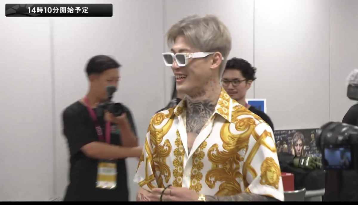 RIZIN】平本蓮、大会開始ギリギリに会場入り OPセレモニーの約10分前