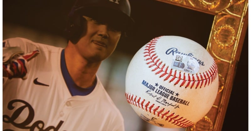 大谷翔平“日本人最多記録”通算176本目のHRボール、米オークション出品