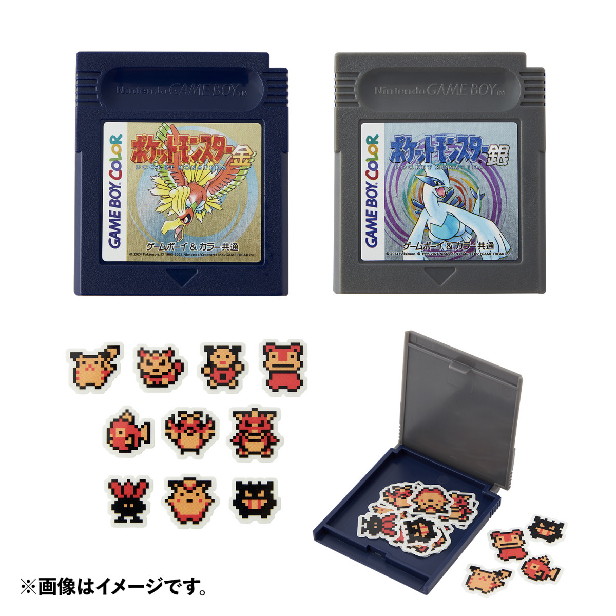 ポケモン金・銀』25周年グッズ登場 GBソフト再現ケースやホウオウ