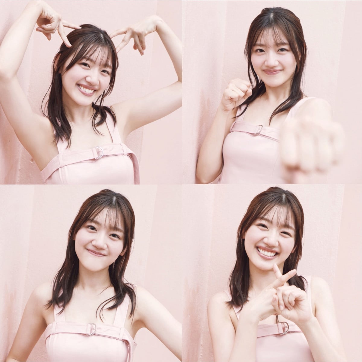 日向坂46佐々木美玲1st写真集、裏表紙4種解禁 秋元康氏の帯コメントも