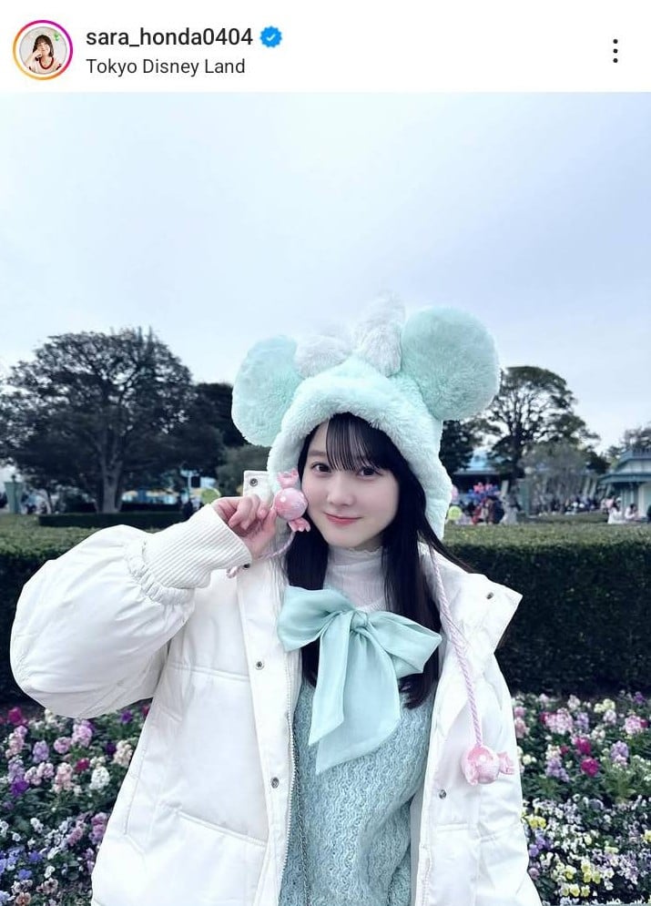本田紗来、YouTuber・ひまひまとディズニー“ヴァネロペ”コーデに「尊