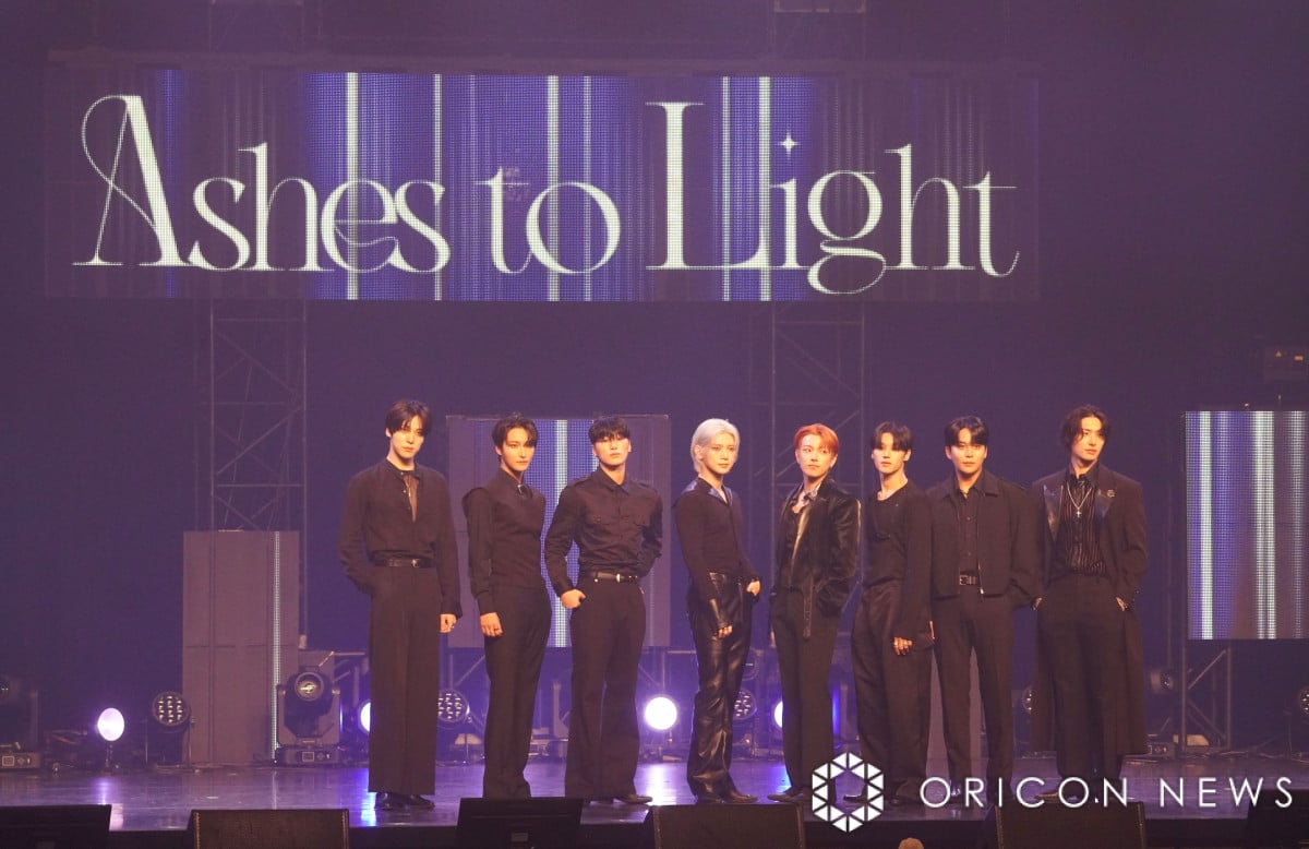 ATEEZ、4年半ぶり日本フルアルバム発売 記念ショーケースで笑顔「幸せ