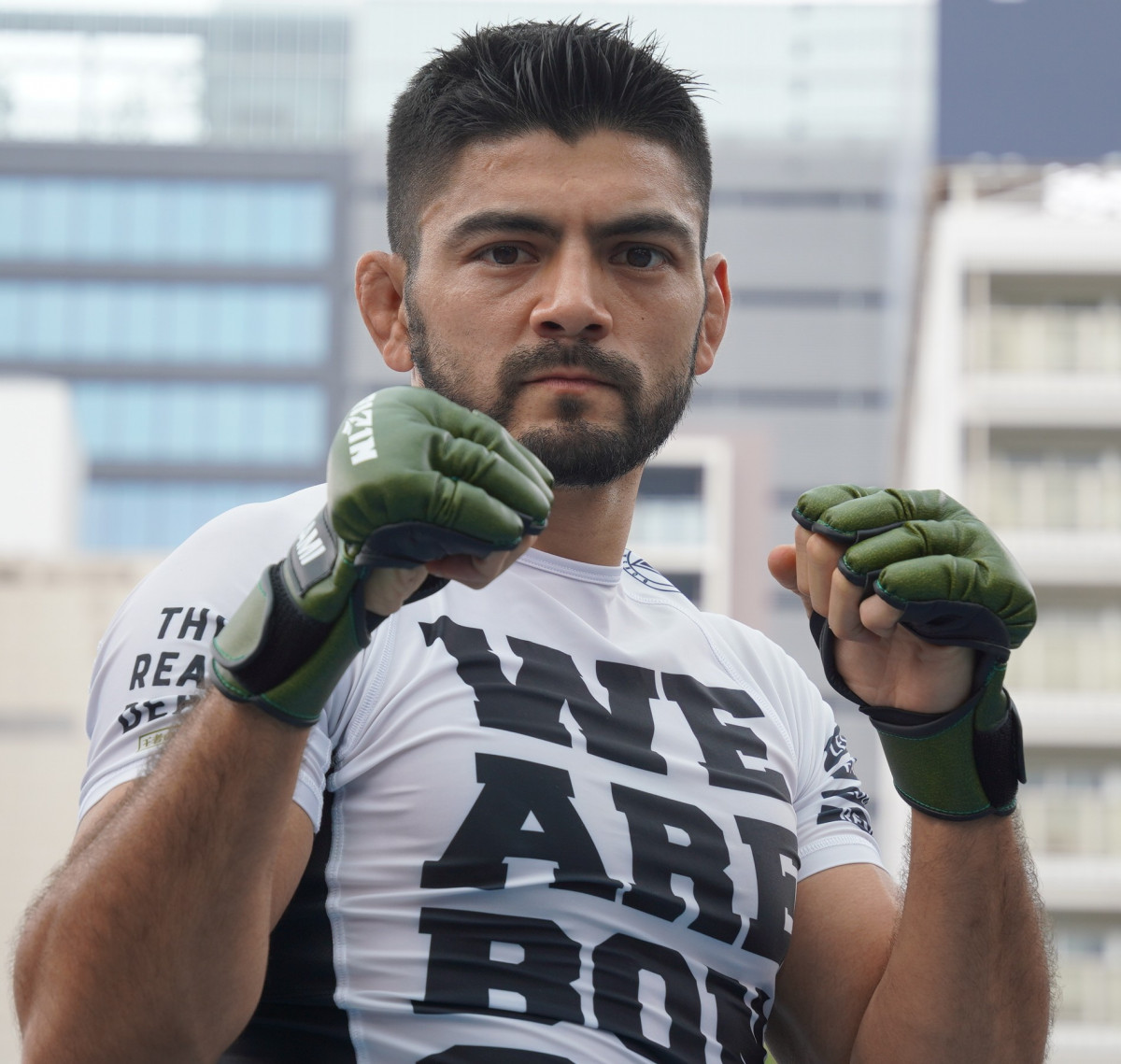 RIZIN】王者サトシ、名古屋の公開練習で大声援 5度目防衛戦は挑戦者