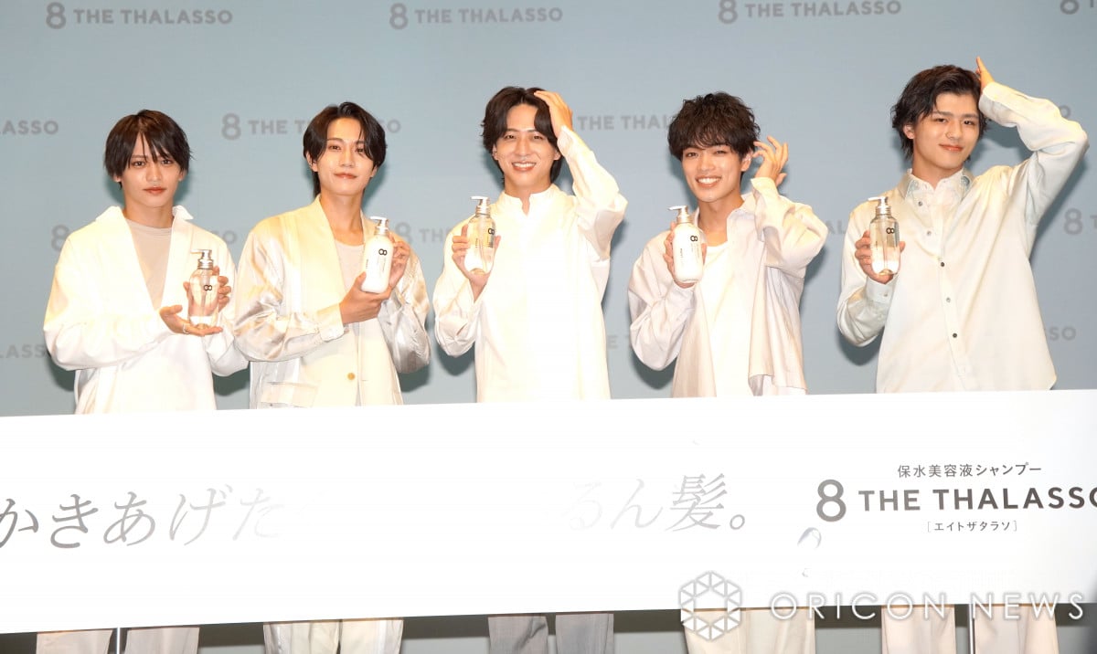 timelesz新メンバーだけでCM初出演 “かきあげ”シーンは橋本将生が極意