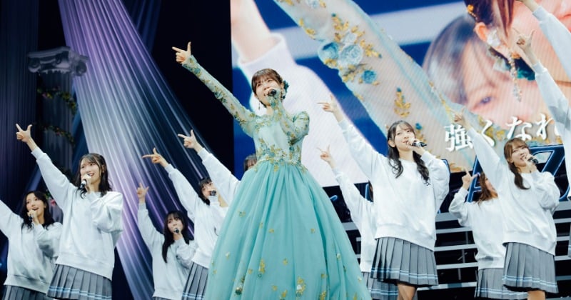 日向坂46松田好花、”8年半”集大成の卒セレで号泣 メンバーのそばで太陽