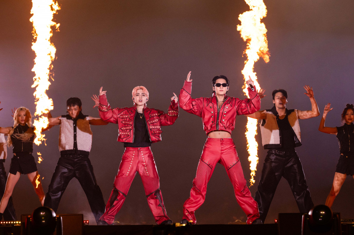 SEVENTEEN・エスクプス＆ミンギュ、ハイプなライブパーティー開催「13