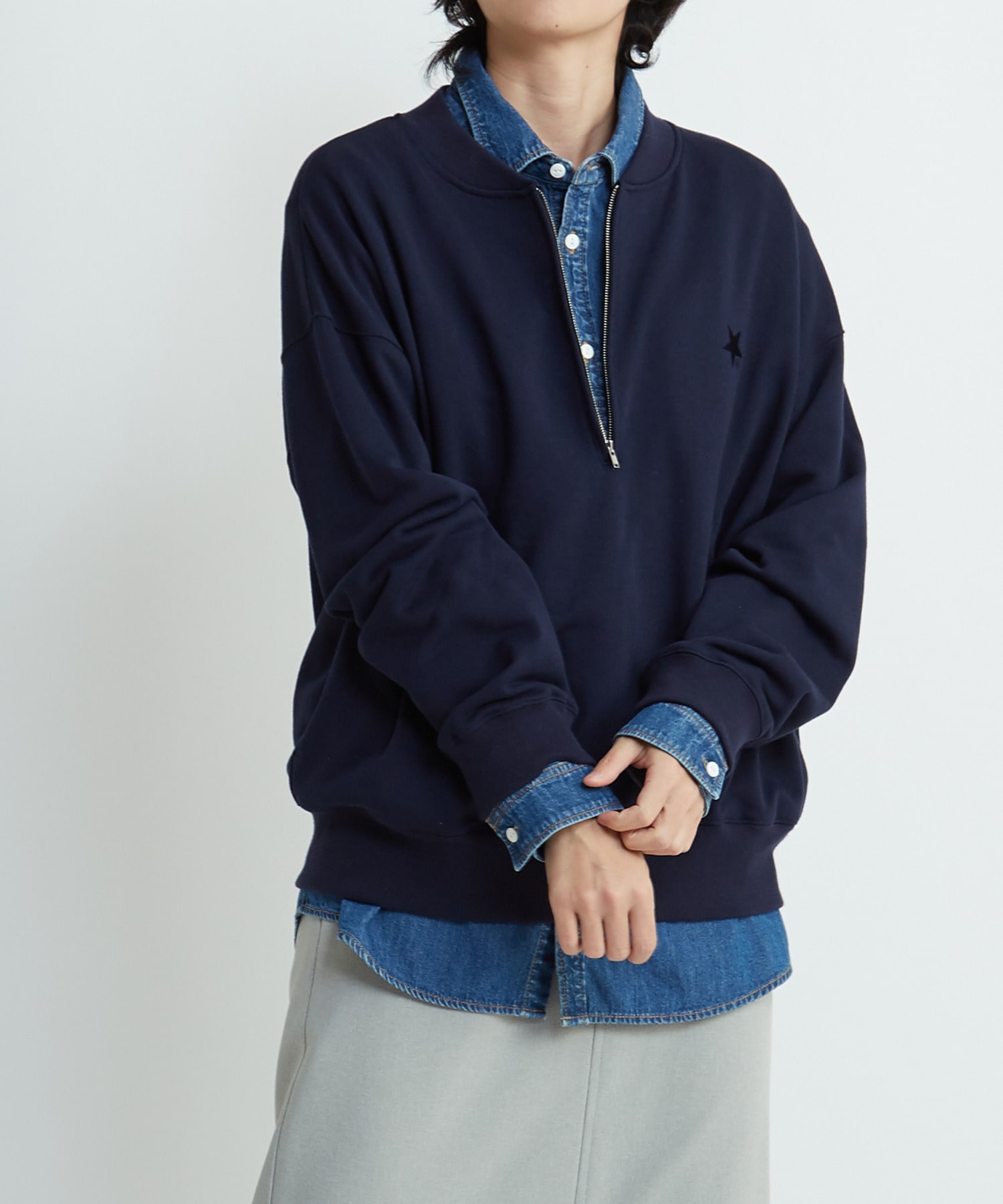 HALF-ZIP SWEAT｜CONVERSE TOKYO (コンバーストウキョウ) 公式