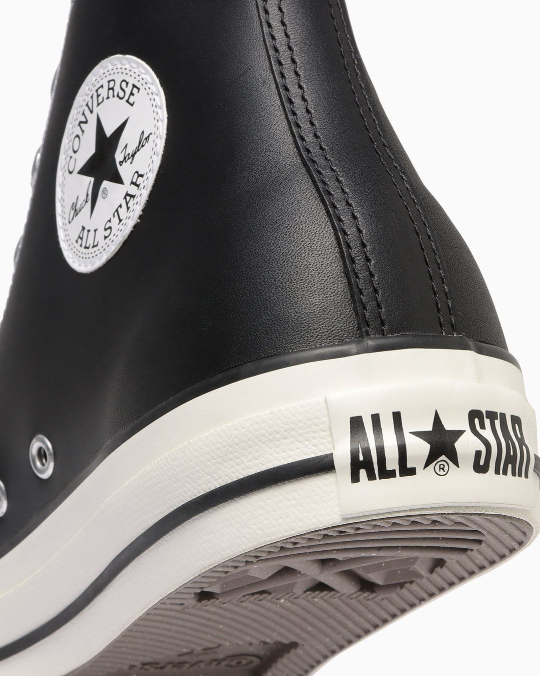 LEATHER ALL STAR Ⓡ HI / レザー オールスター Ⓡ HI (ブラック