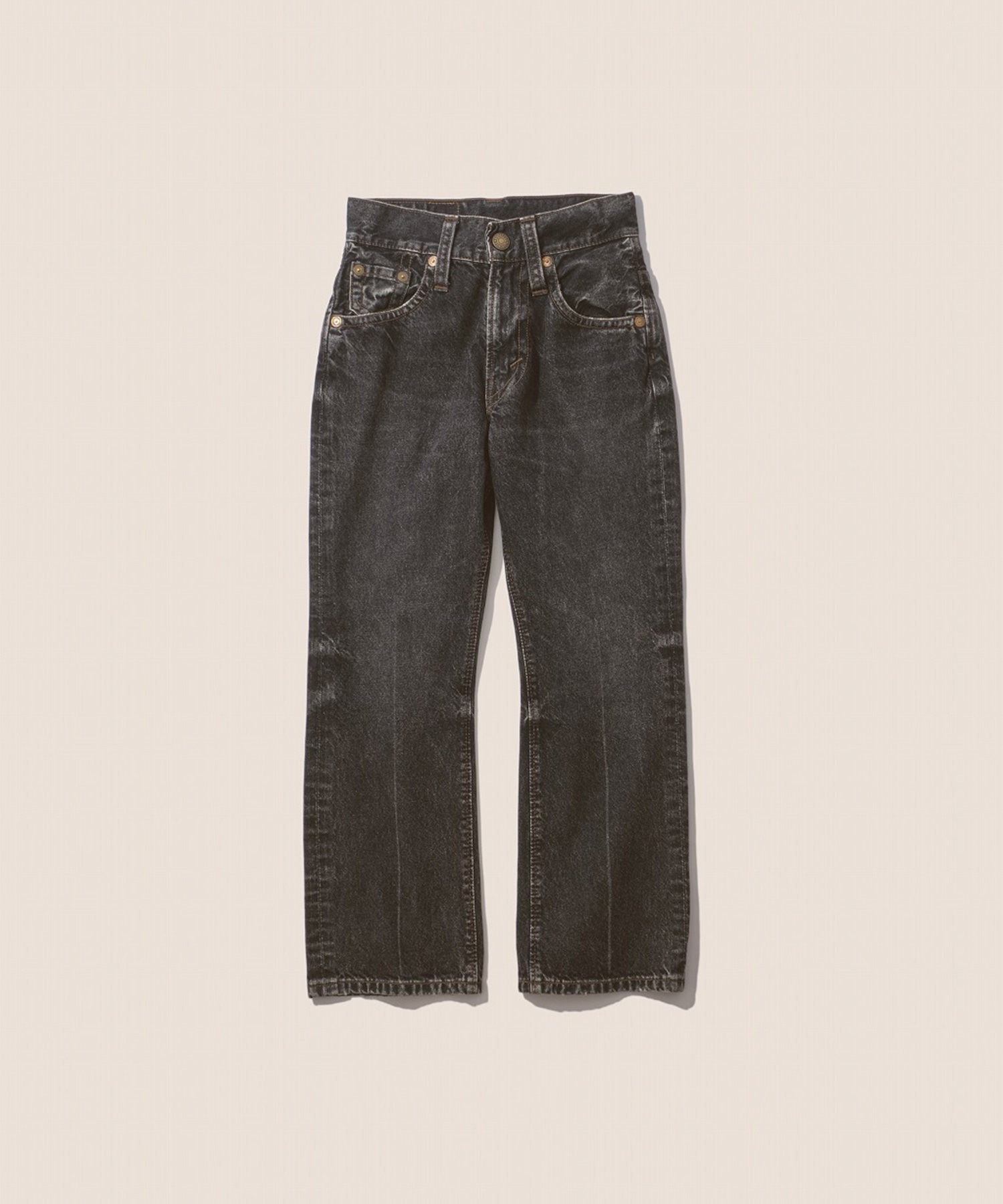 JUVENILE FLARE DENIM PANTS(0 BLACK): KOOKY ZOO: MENS｜CONZ ONLINE