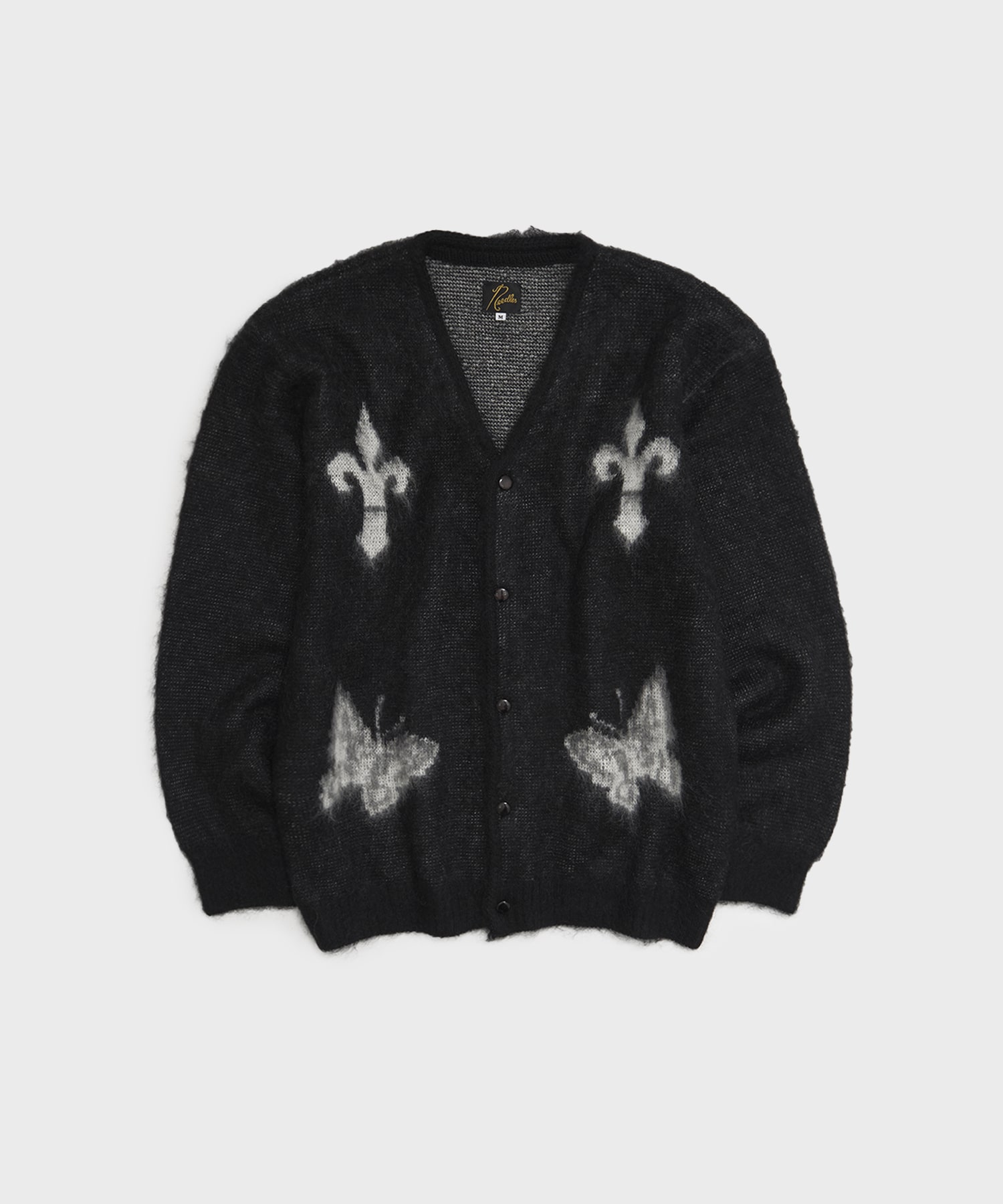 別注 Mohair Cardigan(S BLACK): Needles: MENS｜CONZ ONLINE STORE