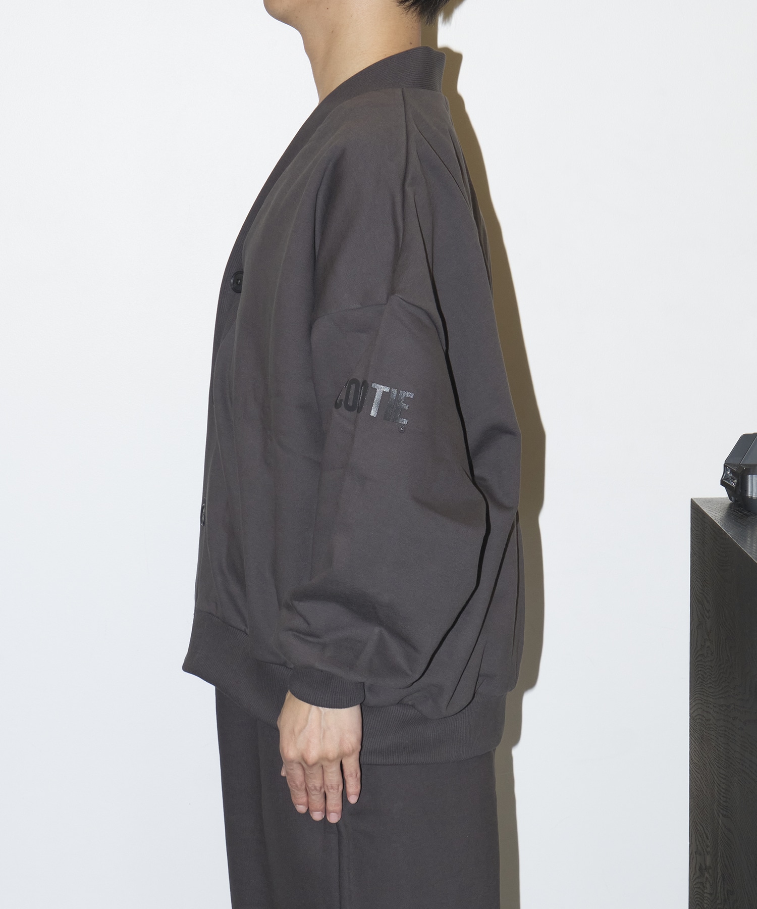 Chubby Sweat Cardigan(S GREY): COOTIE PRODUCTIONS: MENS｜CONZ