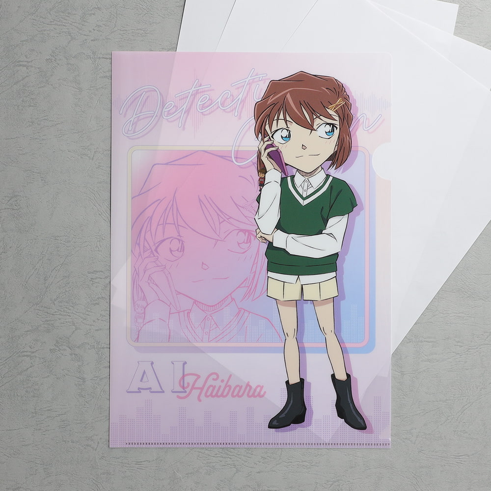 名探偵コナン ホログラム缶バッジ(電話シリーズ 灰原)