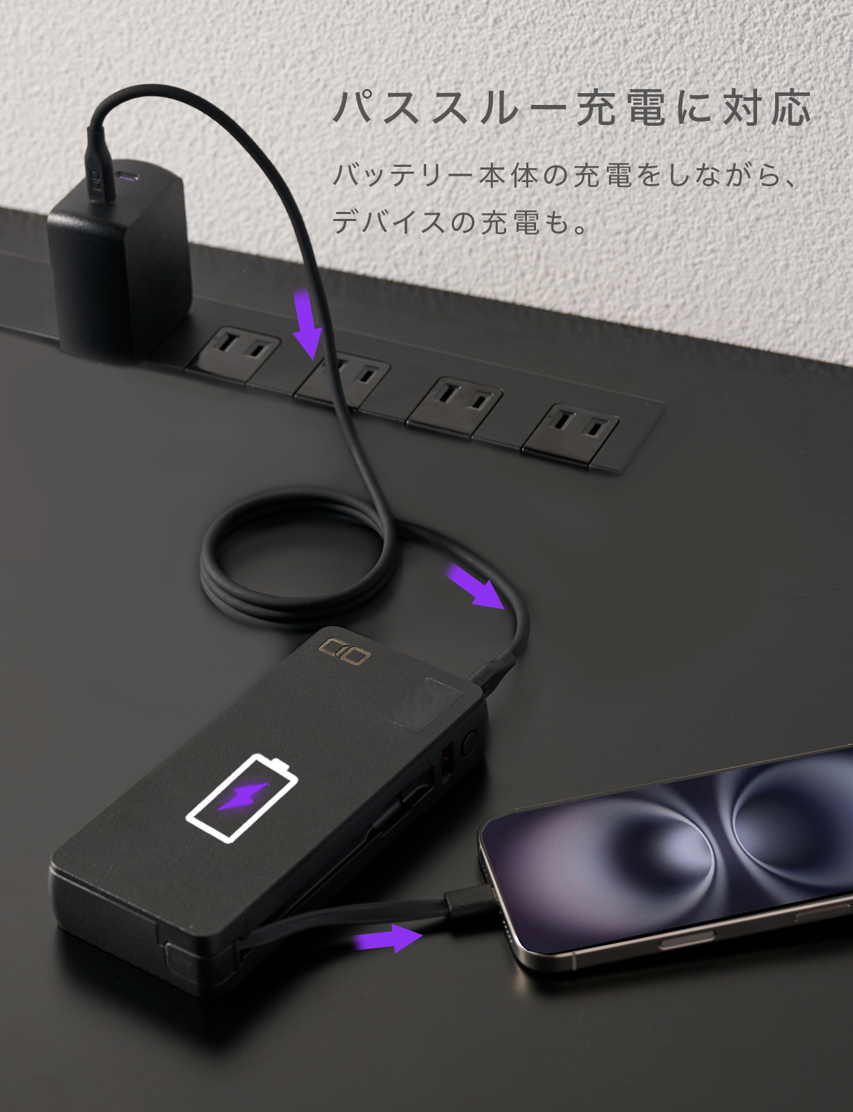 SMARTCOBY Pro CABLE 100W 20K | 株式会社CIO（シーアイオー）公式HP