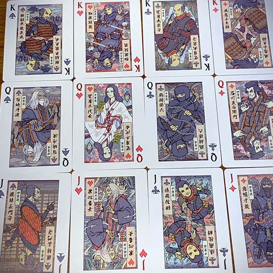 トランプ：Bicycle Legendary Ninja Playing Cards - カードゲーム
