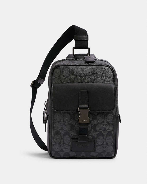 トラック パック シグネチャー キャンバス 斜め掛け&ボディバッグ