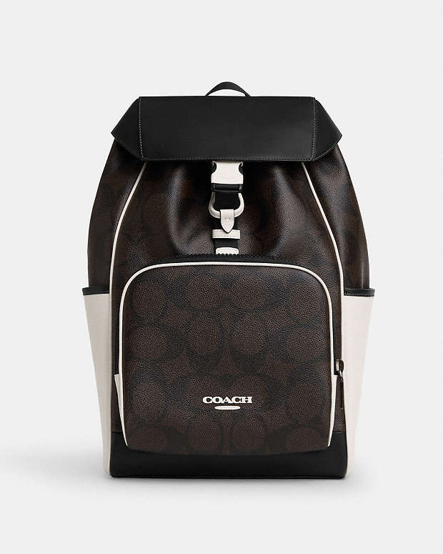 公式】コーチアウトレット | レーサー バックパック・ブロックド