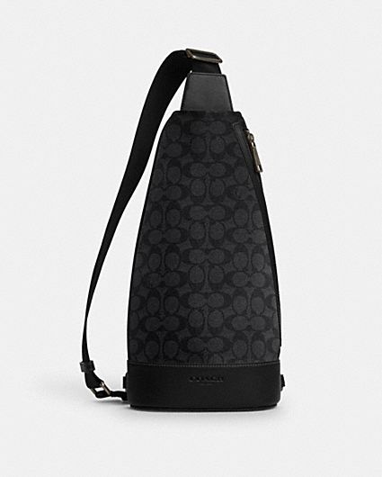 公式】コーチアウトレット | イーサン パック・シグネチャー キャンバス