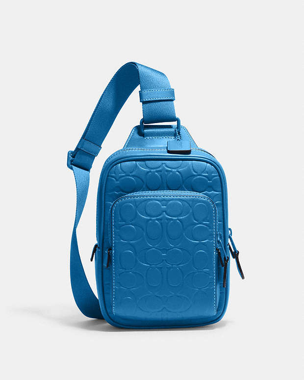 公式】コーチアウトレット | トラック パック 14・シグネチャー レザー