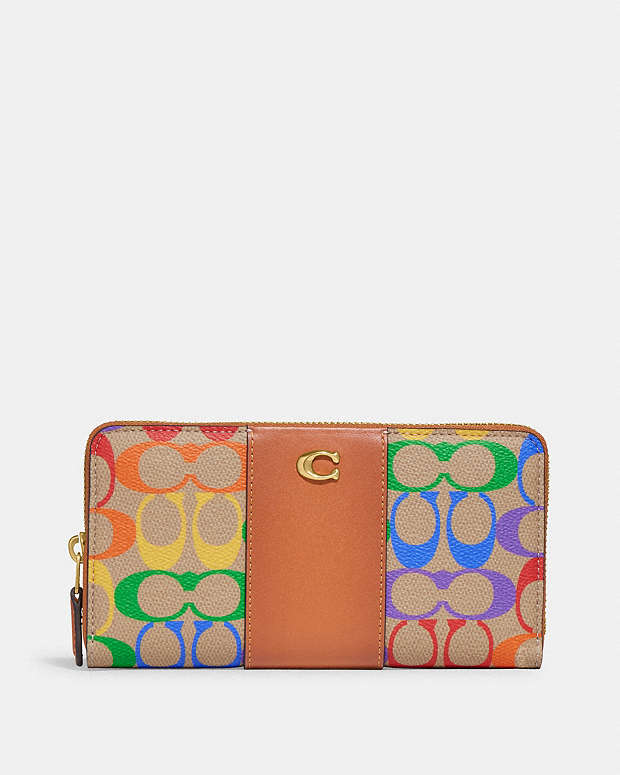 公式】COACH – コーチ | アコーディオン ジップ ウォレット