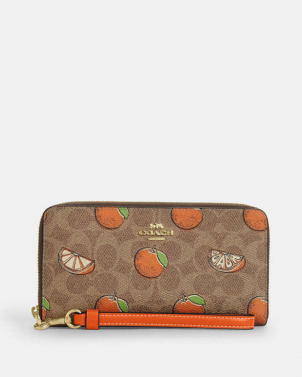 公式】コーチアウトレット | ロング ジップ アラウンド ウォレット