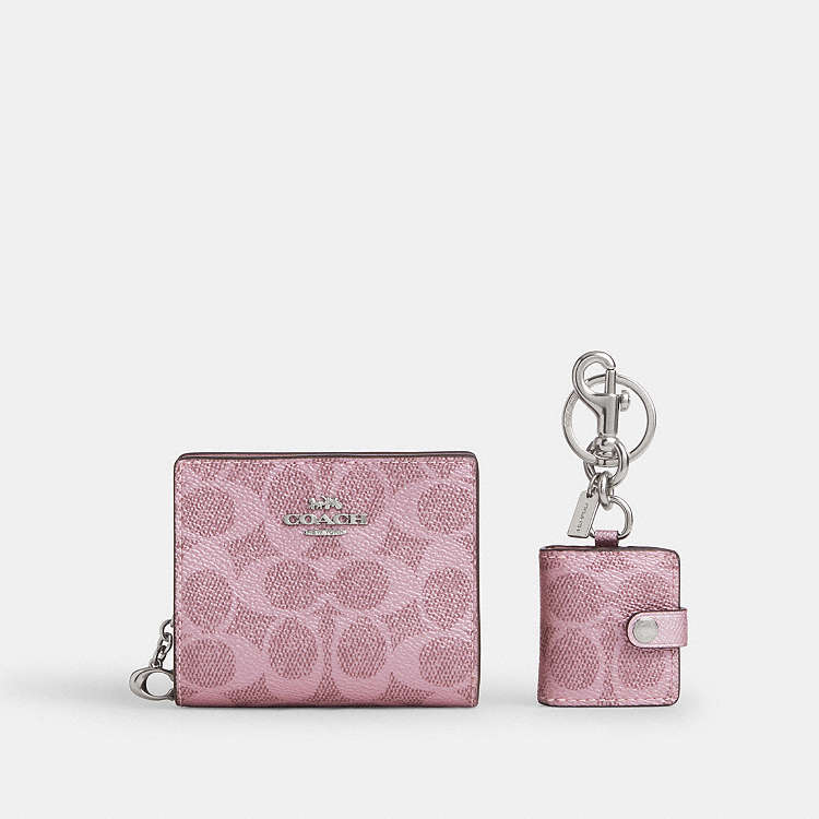 COACH® Outlet | Boxed Snap Wallet And Picture Frame Charm In