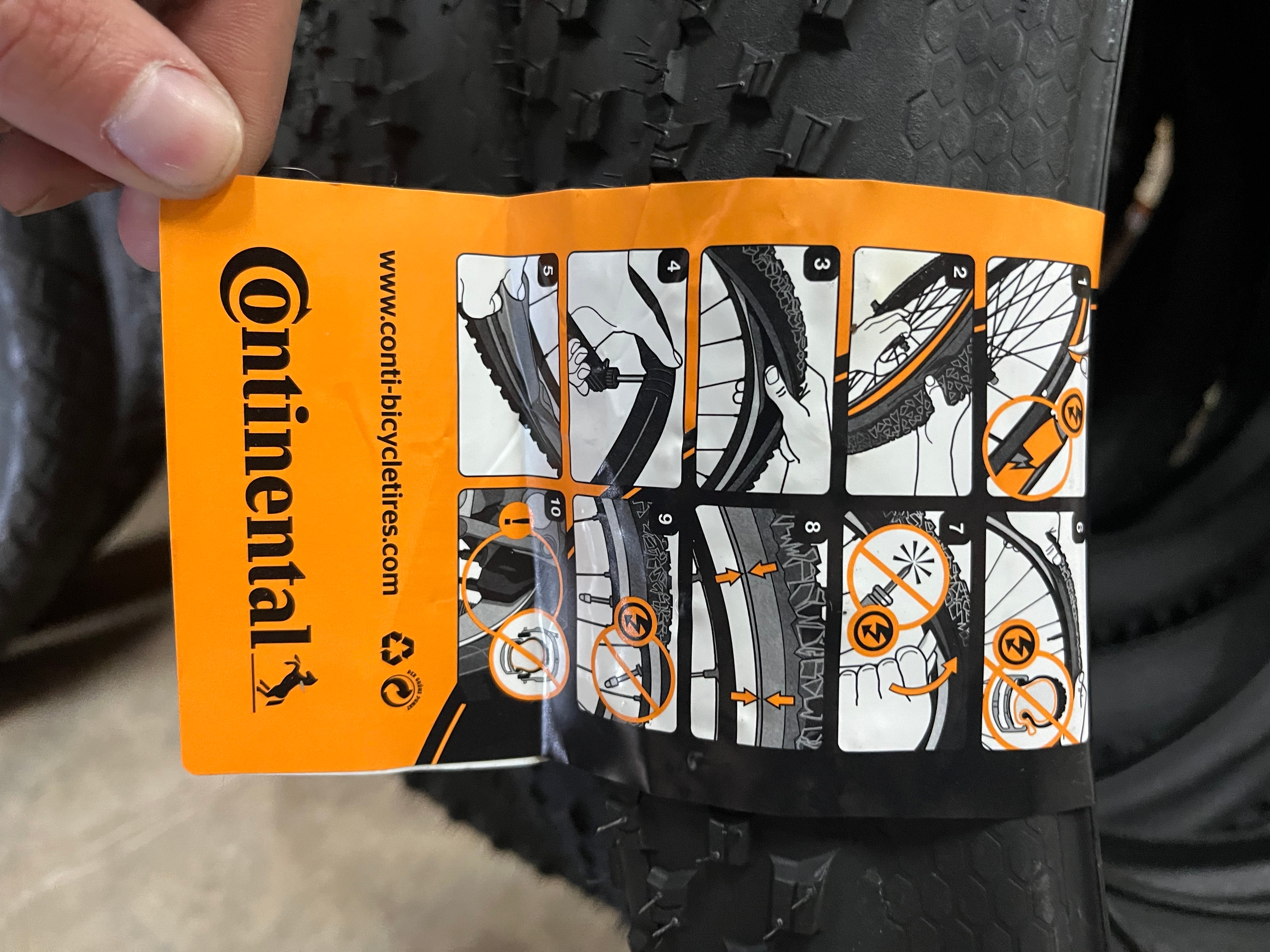 26 x 2.2 Mountain Bike Tire - Continental CrossKing 26x2.2 Tire