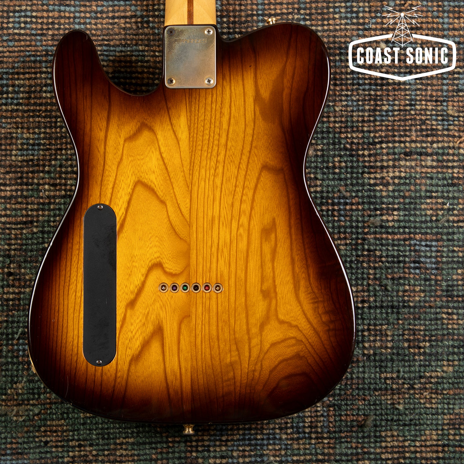 1992 Fernandes TE-85 Telecaster Active Pickups made in Japan Rare Brow