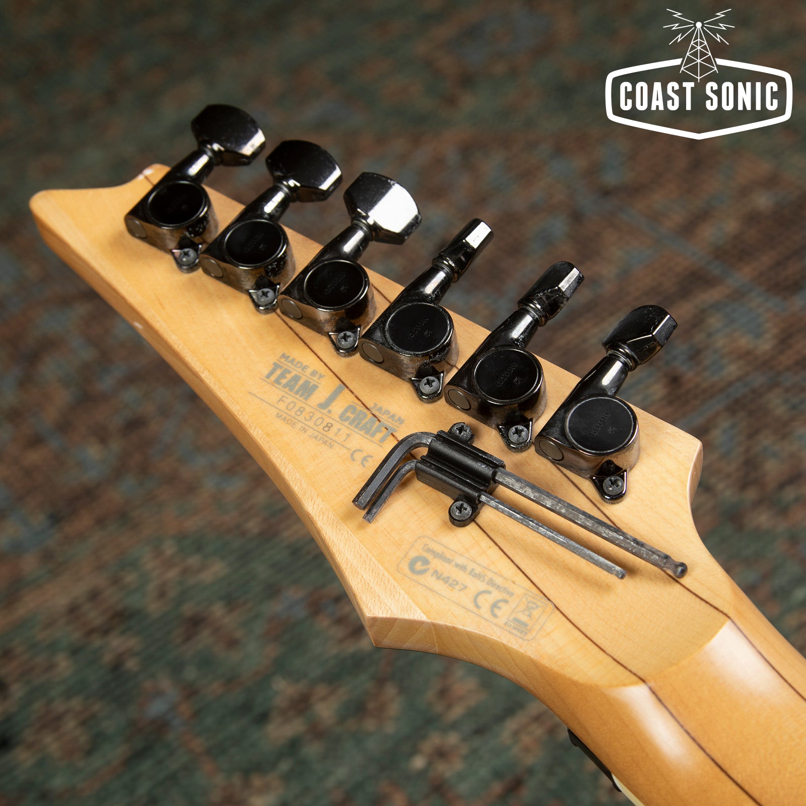 2008 Ibanez J. Craft Prestige RG2670Z-GK Made in Japan - Galaxy Black