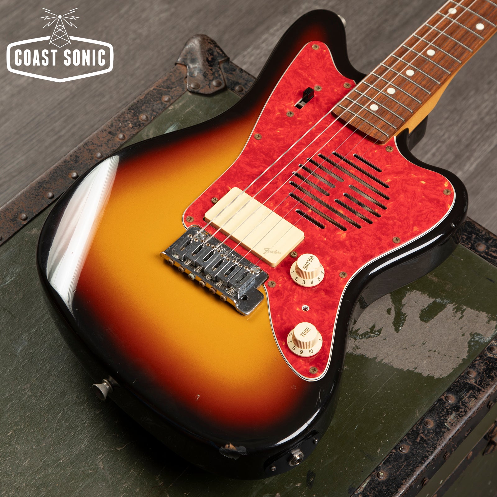 1995 Fender Jazzmaster JM-Champ built in amp made in Japan