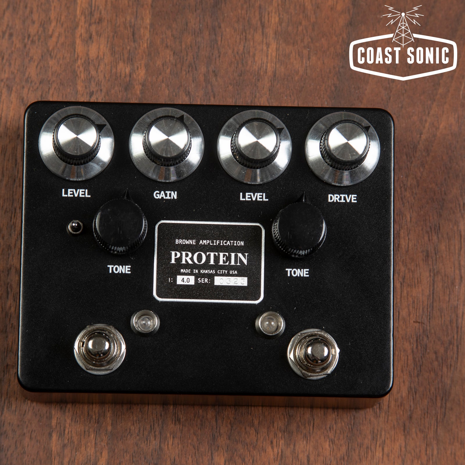 Browne Amplification Protein Dual Overdrive V4 - Black
