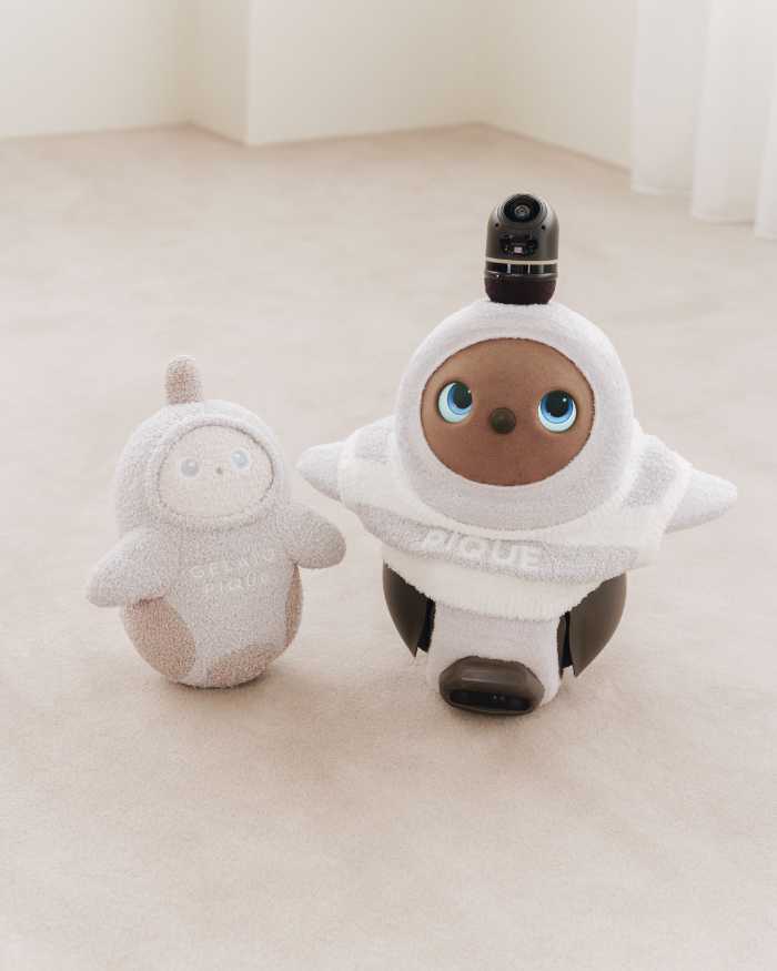 ジェラート ピケ】家族型ロボット“LOVOT”とのコラボアイテム第2弾を