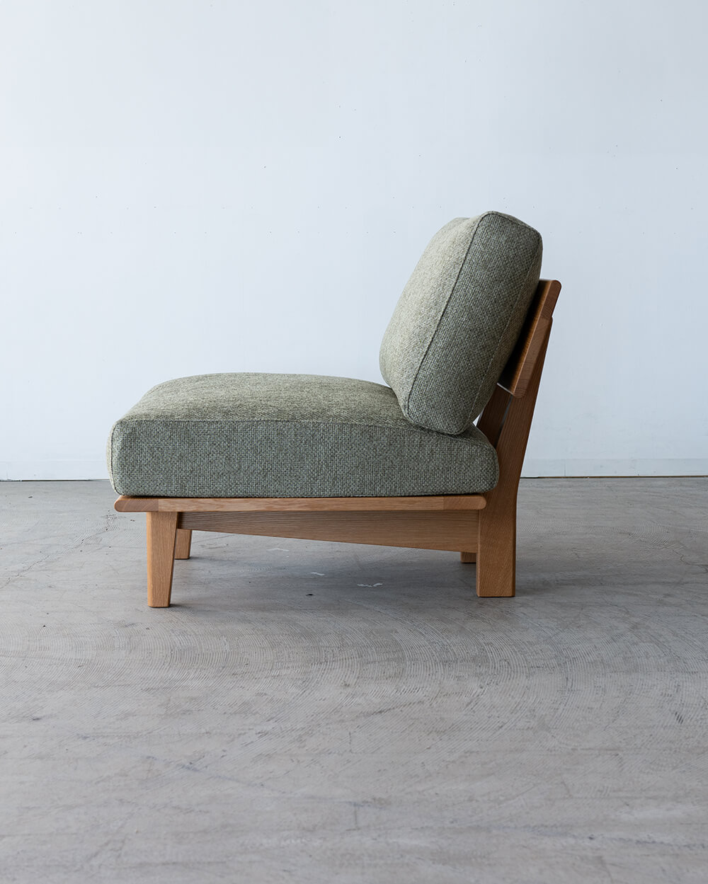 現品SALE］カウチソファ LC034-1MD NRK-ON AF964［ナガノインテリア