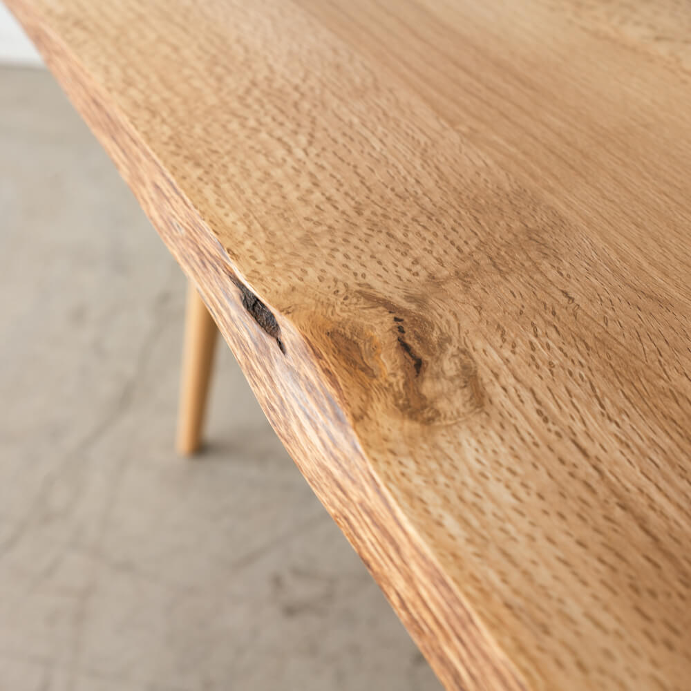 ONLY カシ W1500 D850 剥ぎテーブル | cocochi ｜ 家具と服と暮らしの