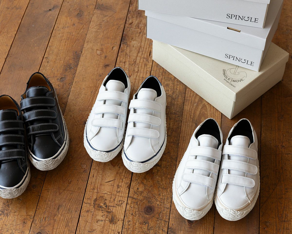 スピングル SP-211 ベルクロ レザースニーカー SPINGLE SP211 メンズ